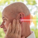 man with hearing loss