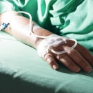 patient on hospital bed