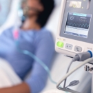 patient on ventilator
