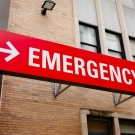 emergency department sign