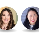 Lisa Jones and Grace Derocha