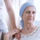 older woman with cancer