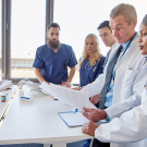 physicians discussing a case
