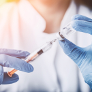 Needle injection with vials