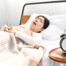 Woman sleeping