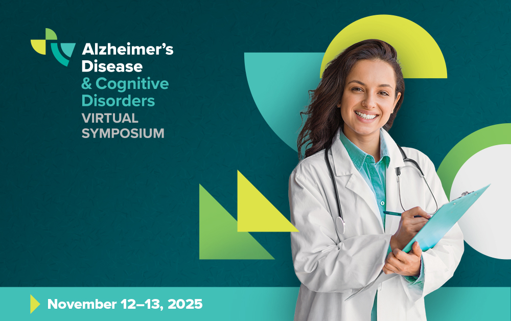 Alzheimers Disease and Cognitive Disorders event logo; healthcare provider image