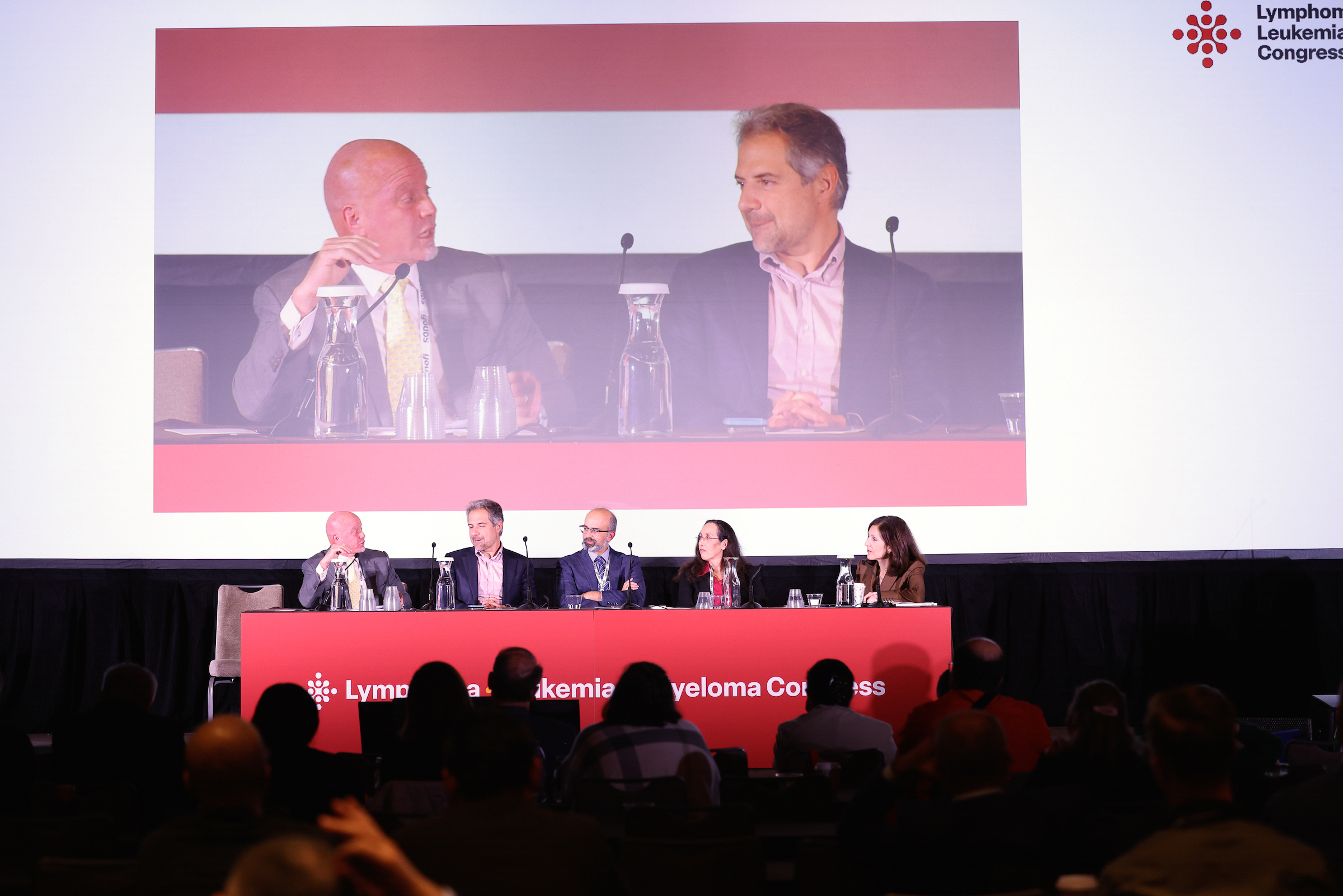 Expert panel at the Lymphoma, Leukemia & Myeloma Congress