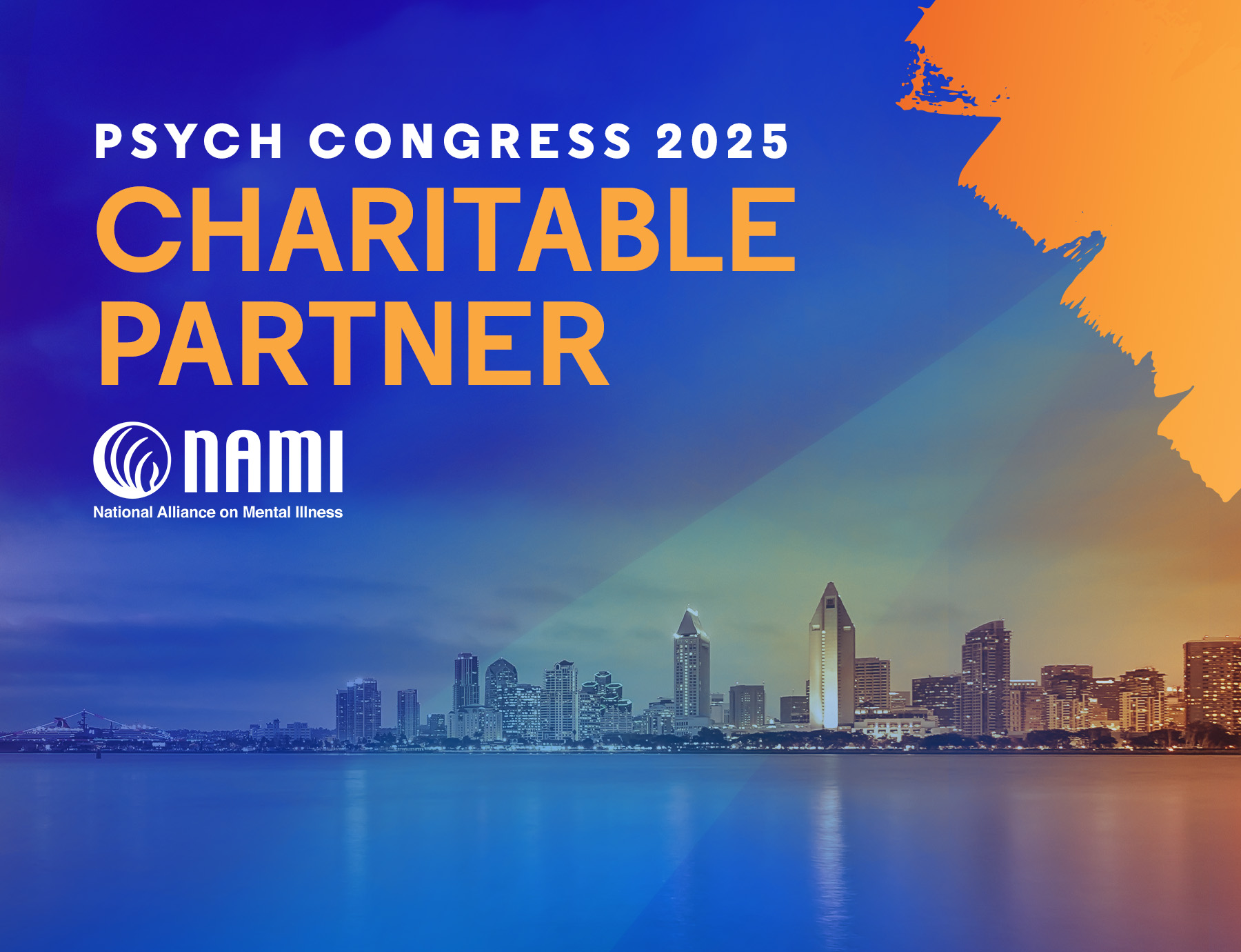 Psych Congress 2025 Charitable Partner NAMI