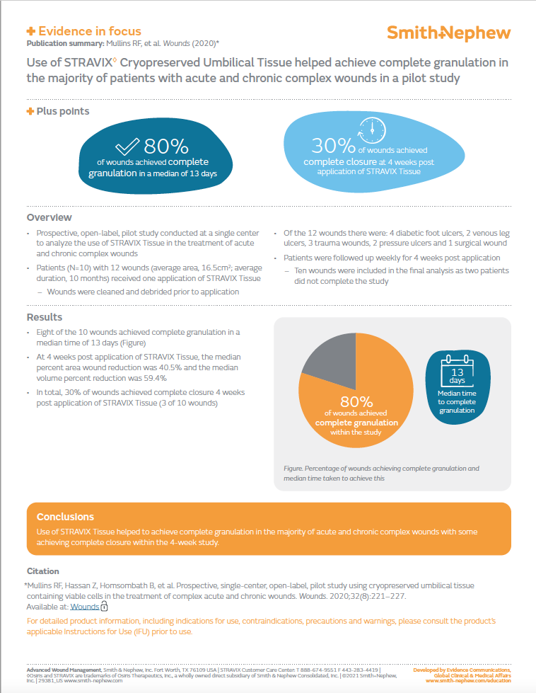 STRAVIX* Tissue Smith+Nephew, Inc.