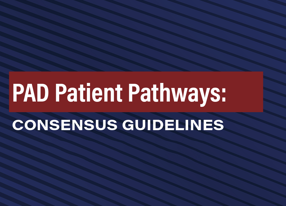 PAD Patient Pathways Consensus Guidelines