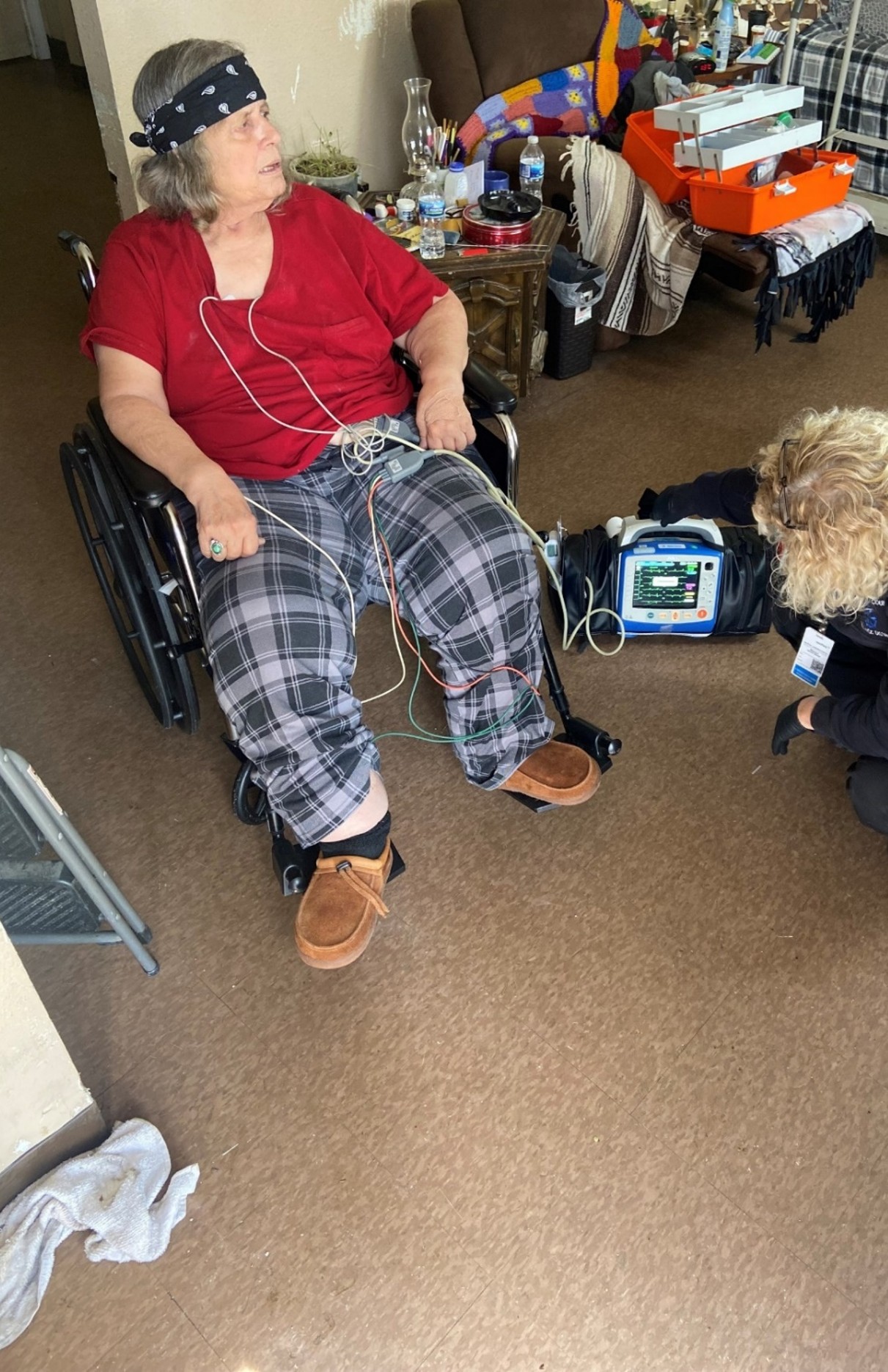 patient receiving care