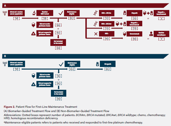 Figure 2. Patient Flow for First-Line Maintenance Treatment