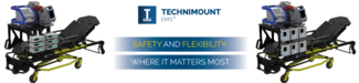 Technimount EMS Launches the Bracket Pro Serie 60 - GR2 and FL - Innovating Ground and Air Medical Device Transport with Unparalleled Safety and Flexibility