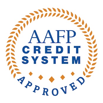 AAFP credit seal
