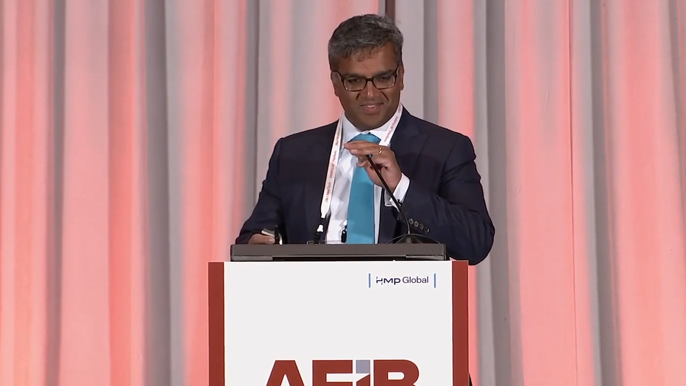 Vivek Reddy, MD speaking 
