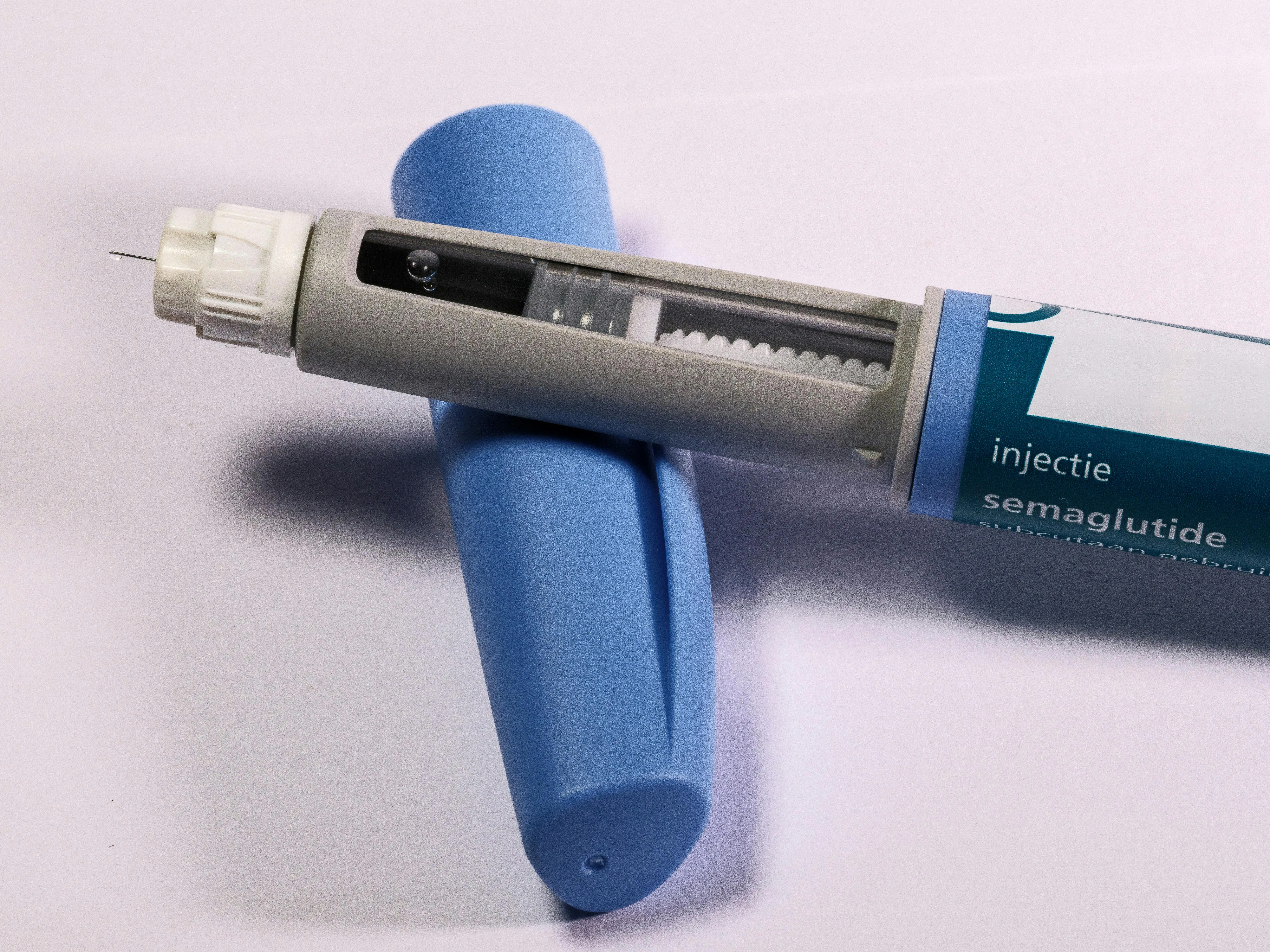 GLP-1 injectable syringe.