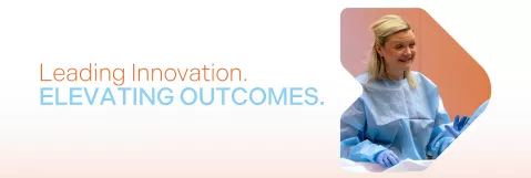 AMP attendee learning about innovations