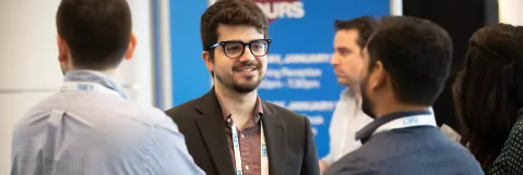 Fellows & residents networking at ISET