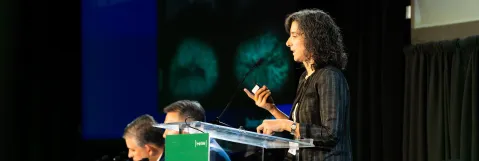 Faculty during general session