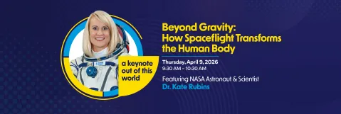 Dr. Kate Rubins Hero Image SAWC Spring Charlotte 