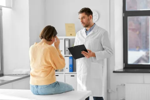 Doctor and patient