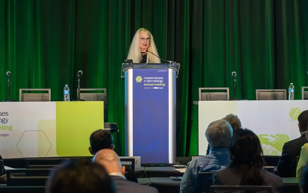 Dr. Alice Gottlieb at the Masterclasses in Dermatology annual meeting