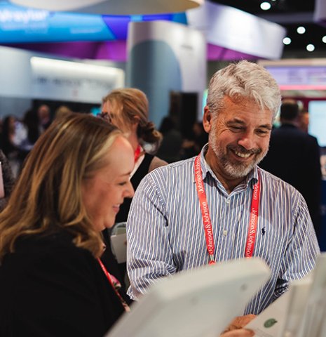 exhibitors and attendee