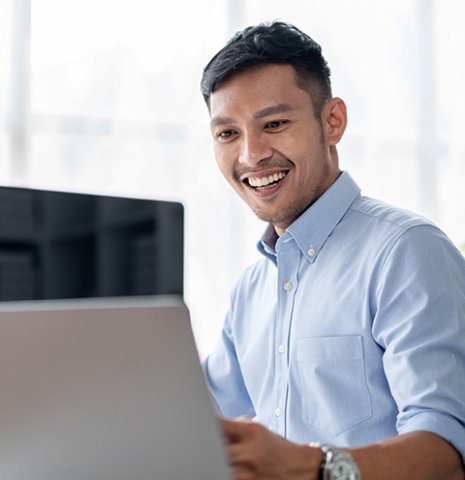 Happy online learner