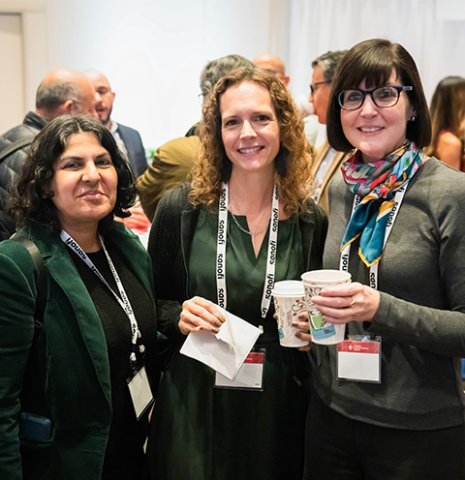 Attendees at the welcome reception of LL&M Congress