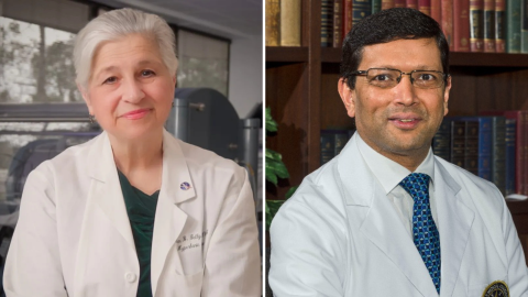 Drs. Jayesh Shah and Helen Gelly