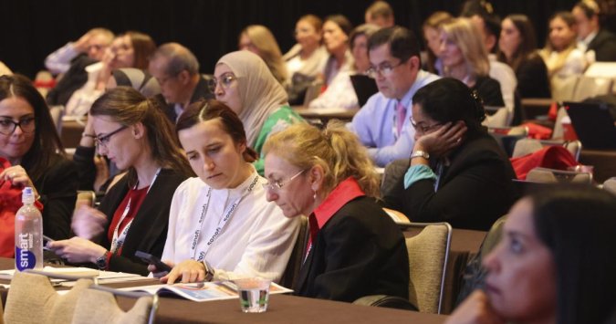 LL&M Congress attendees in general session. 