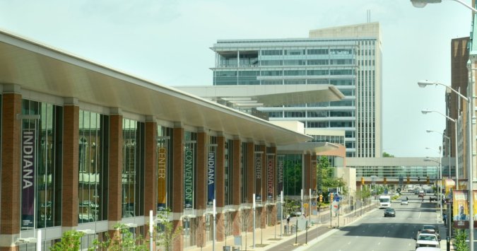 An image of the Indiana Convention Center