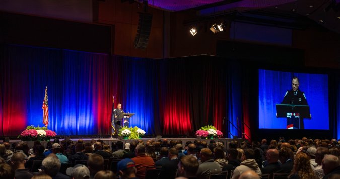 EMS World Expo Main Stage in Indianapolis