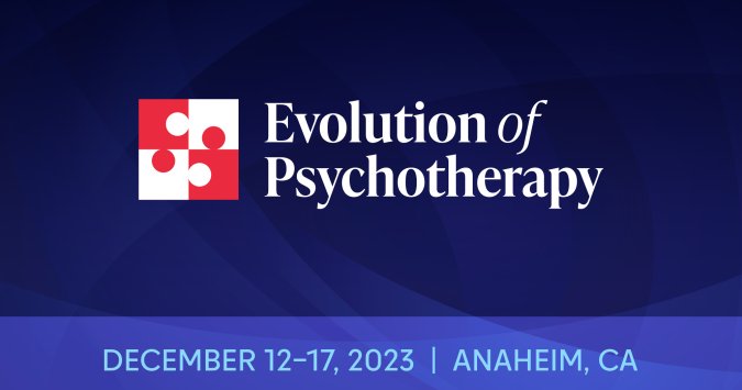 Evolution logo, dates, location