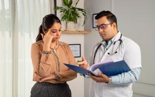 Providers discussing 