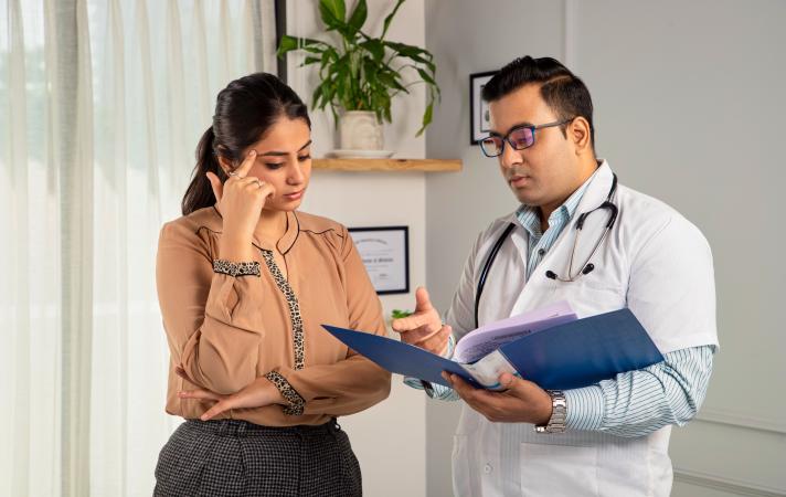 Providers discussing 